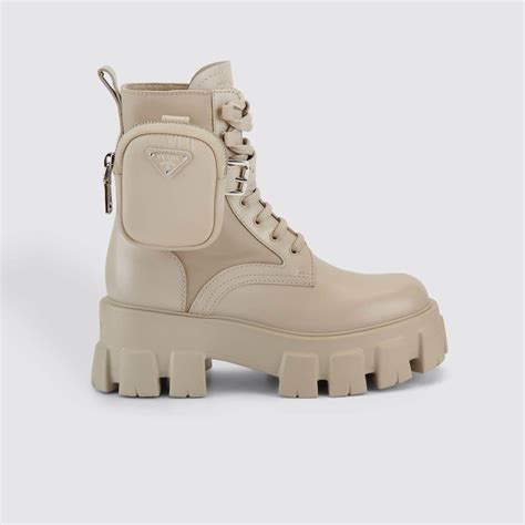 prada monolith beige|prada monolith boots dupe.